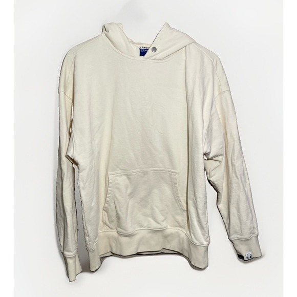Venque Other - Venque 99% Normal 1% Amoo Hoodie Sweatshirt Men's Small Embroidered Cream